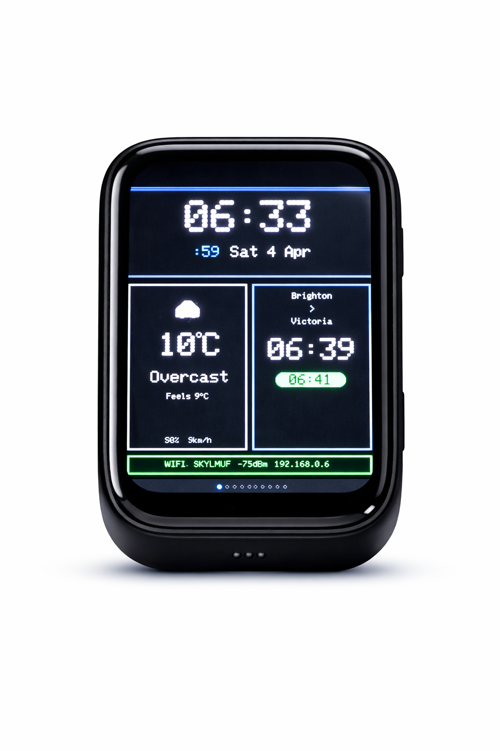 Wonder Device home screen